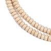 Natural Fossil Beads Strands G-K343-C24-01-3