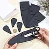 8Pcs 4 Style PU Leather Scissor Tip Protective Covers FIND-BC0003-60-3