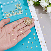 80Pcs Brass Spacer Beads KK-UN0005-10-4