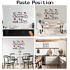 PVC Wall Stickers DIY-WH0228-002-3