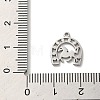 Non-Tarnish 304 Stainless Steel Charms STAS-O005-17P-3