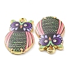 Printed Alloy Pendants ENAM-D051-16G-04-3