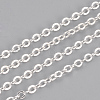 Brass Cable Chains Necklaces X-MAK-R019-S-2