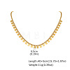 304 Stainless Steel Mini Multiple Charm Necklaces for Women WGEADAB-03-1