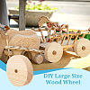 Wood Wheel DIY-WH0591-512-5