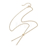 304 Stainless Steel Cable Chain Twisted Chain Slider Necklace Making AJEW-JB01512-01-1