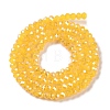 Baking Electroplate Glass Beads Strands DGLA-A039-J2MM-B13-2