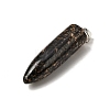 Natural Rhodonite Pointed Pendants G-F820-12H-2