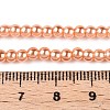 Baking Paint Glass Pearl Bead Strands X-HY-Q003-3mm-33-4