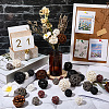 32Pcs 12 Styles Wicker Rattan Balls AJEW-SC0004-30-4