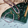   2 Strands Natural Lepidolite/Purple Mica Stone Beads Strands G-PH0002-30-5