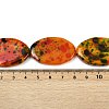 Dyed Natural Agate Beads Strands G-U029-F01-5