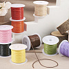 10 Rolls 10 Colors Waxed Polyester Cords YC-TA0001-04-5