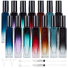 14Pcs Rectangle Gradient Glass Spray Bottle AJEW-GO0005-86-1