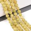 Natural Lemon Jade Beads Strands G-Q606-59A-1