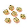 Glass Imitation Jade Beads GLAA-L051-03B-1