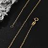 925 Sterling Silver Cable Chains Necklace for Women STER-I021-05G-3