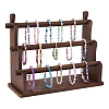 3-Tier Wooden Bracelet Organizer Display Riser Stands ODIS-WH0030-277B-1