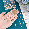   50PCS Brass Beads KK-PH0005-48-3