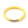 Handmade Polymer Clay Heishi Beads Stretch Bracelets Sets BJEW-SZ0001-59-5