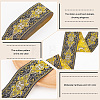 Ethnic Style Embroidery Polyester Ribbons OCOR-WH0060-87-4