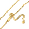 Brass Satellite Chain Necklaces NJEW-B119-03G-1