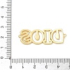 Hollow Brass Connector Charms KK-CBAE532-01A-G-3