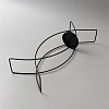 Iron Candle Holder AJEW-WH0695-096-2