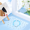 400Pcs Brass Crimp Beads Covers KK-DC0004-78S-5