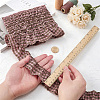Polyester Wrinkle Ribbons DIY-FG0010-70E-3