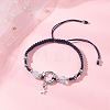 Alloy Star Charm Bracelets BJEW-JB13222-1