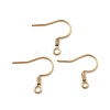 304 Stainless Steel Earring Hooks Ion Plating(IP) STAS-P221-04G-01-1