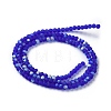 Imitation Jade Glass Beads Strands EGLA-A034-T2mm-MB06-3
