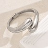 Elegant Zinc Alloy Hinged Bangles for Women IY0070-2-1