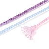 30M Segment Dyed Macrame Cotton Cord OCOR-T018-01M-3