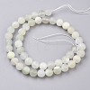 Natural White Moonstone Beads Strands G-J376-67F-8mm-2