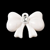 Opaque Acrylic with Crystal Rhinestone Big Pendants RB-CBA19D7-01C-1