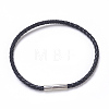 Leather Cord Bracelet Making MAK-F025-A-2