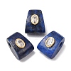 Dyed Natural Lapis Lazuli European Beads GG-CBA9389-02K-1