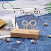 Craftdady 50Pcs 5 Styles Resin Imitation Pearl Pendants RESI-CD0001-16-24