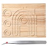 1Pc Bamboo Bead Design Board TOOL-YW0001-41-1