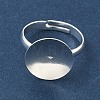 Adjustable Brass Pad Ring Setting KK-K414-01A-S-3