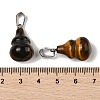 Natural Tiger Eye Pendants G-B127-03P-02-4