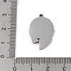 Non-Tarnish 304 Stainless Steel Pendants STAS-C095-17P-3