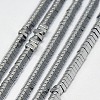 Electroplate Non-magnetic Synthetic Hematite Beads Strands G-J174-3x3mm-01-1
