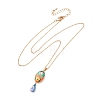 Magnetic Brass Enamel Egg with Girls Locket Pendant Necklaces for Women LS-KK-CBAF5B9-02G-01-2