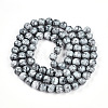 Baking Paint Glass Beads Strands DGLA-N003-10mm-A06-2