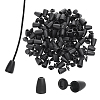 Plastic Cord End Caps LS-FIND-WH0750-205-1