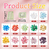 240Pcs 12 Colors Glass Imitation Gemstone Beads GLAA-TA0001-69-3