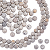 2 Strands Natural Silver Line Jasper Beads Strands G-FH0001-58-1